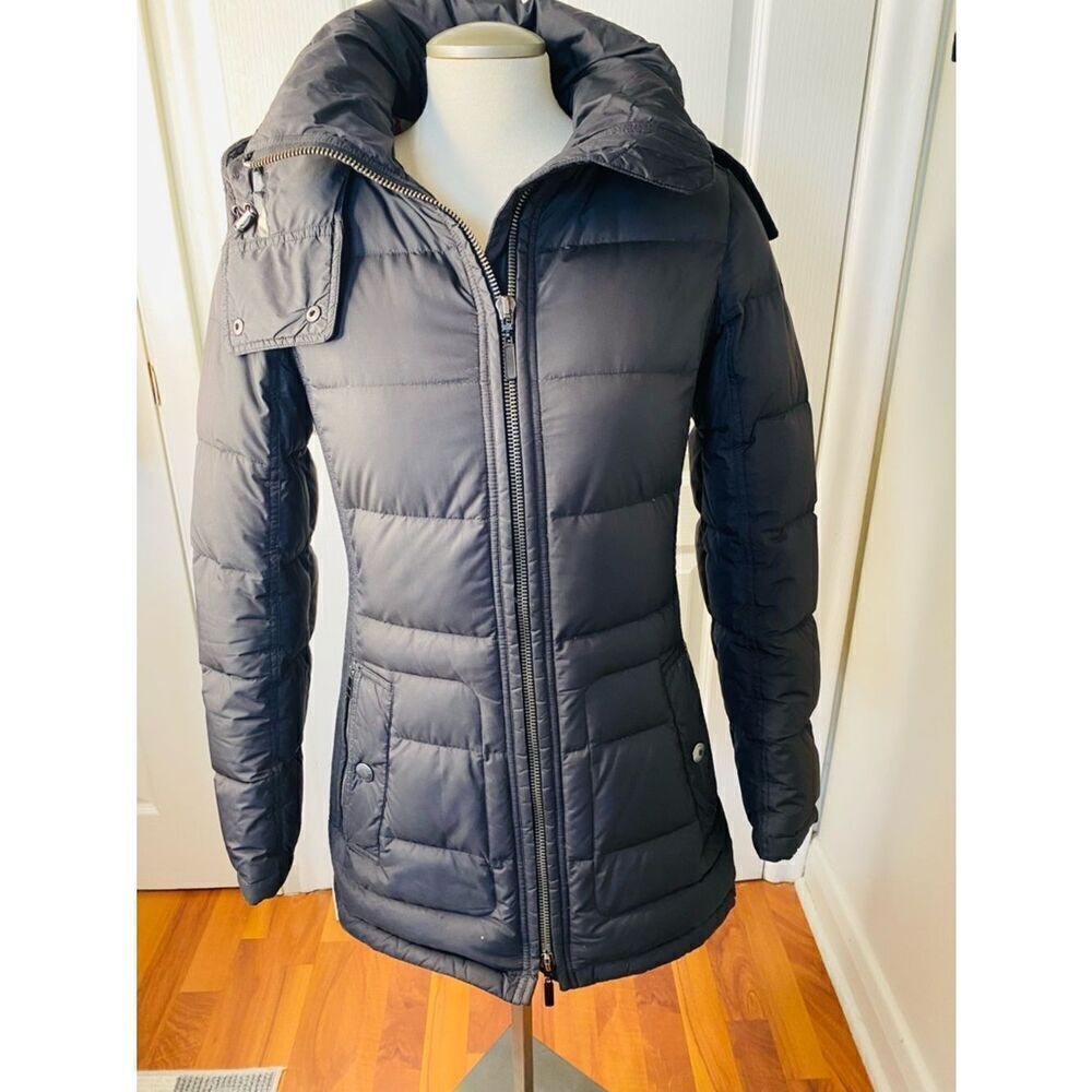 🛍️ Burberry Brit Authentic Vintage Puffer Jacket w Signature Nova Check Lining - Picture 7 of 16